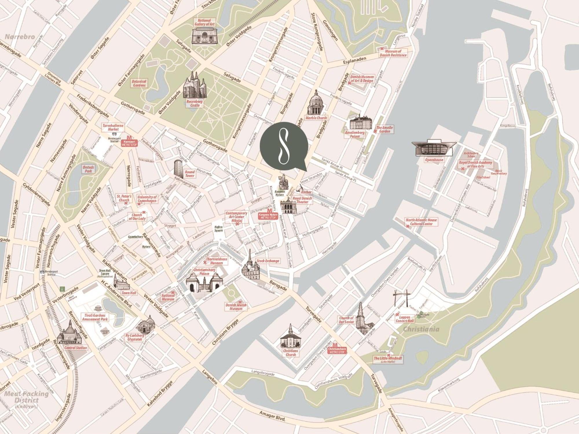 Sanders Main - Endearing Two-Bedroom Duplex Apartment With A Balcony Next To Magical Nyhavn Копенгаген Экстерьер фото